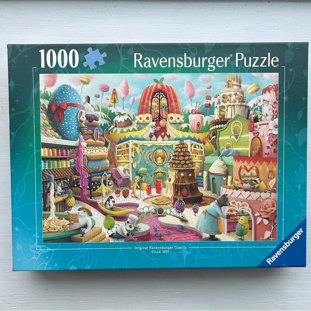 Ravensburger Demelsa Haughton Sweet Street 1000 piece puzzle